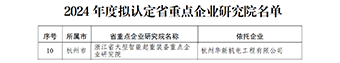華新機電獲評浙江省重點企業(yè)研究院、省企業(yè)技術中心
